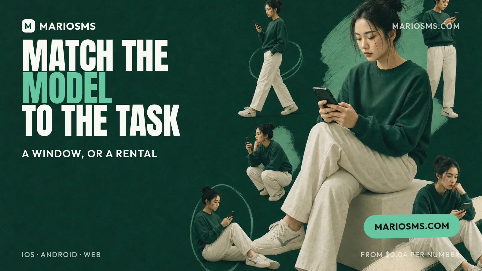 Matching a rental model to the task