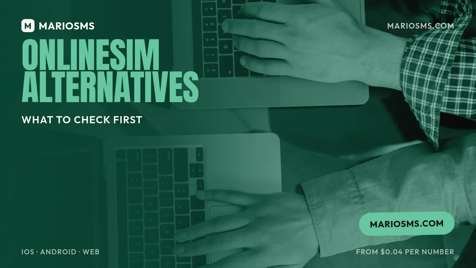 OnlineSim Alternatives: What to Check First
