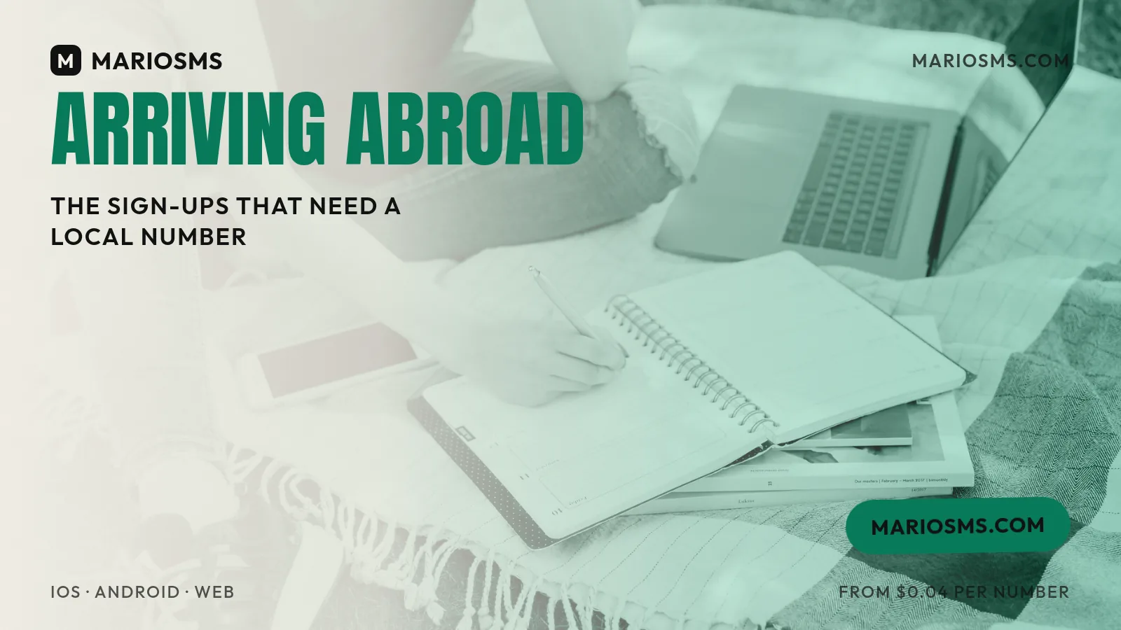 Arriving Abroad: The Sign-Ups That Need a Local Number
