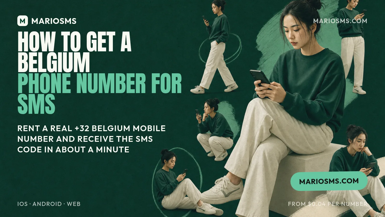How to Get a Belgium Phone Number for SMS