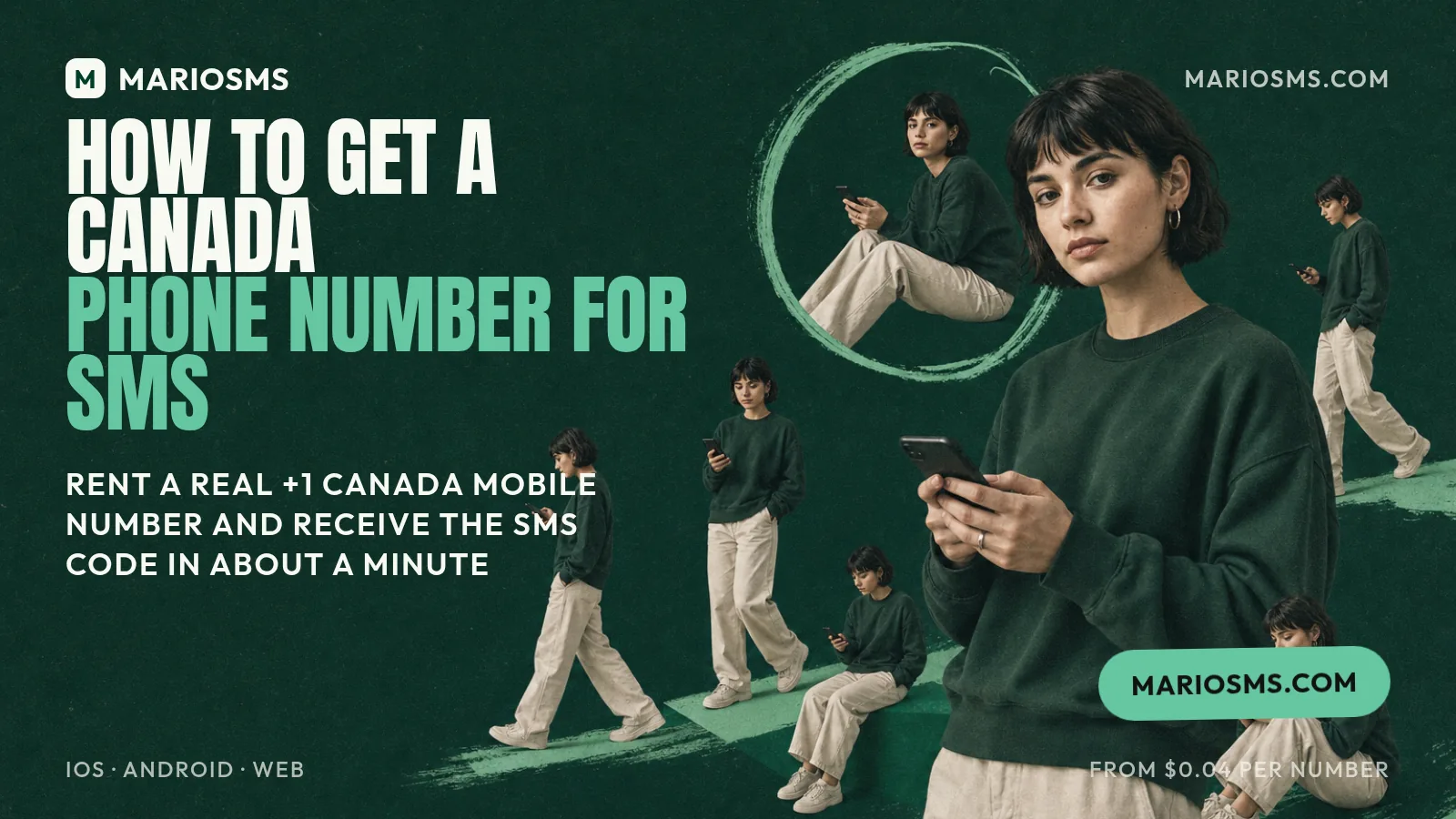 How to Get a Canada Phone Number for SMS