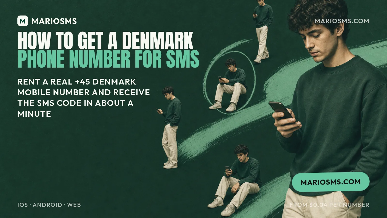 How to Get a Denmark Phone Number for SMS