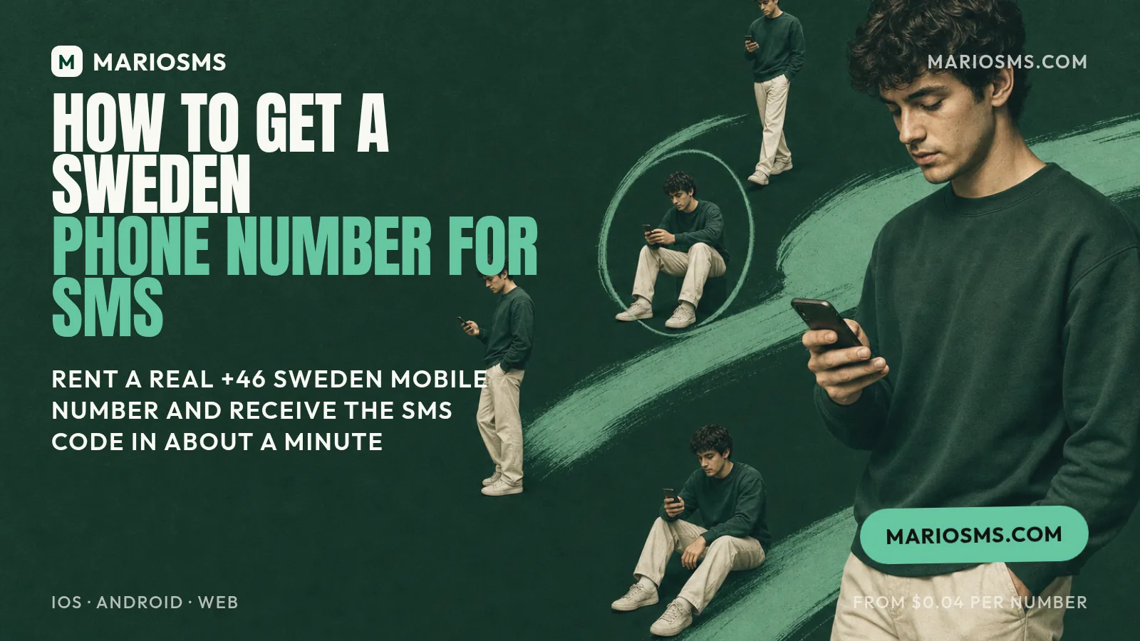 How to Get a Sweden Phone Number for SMS